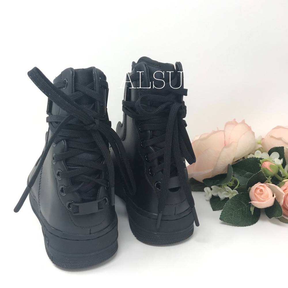 Nike Air 1 Force Rebel XX Leather Black W AUTHENT - Picture 4 of 8